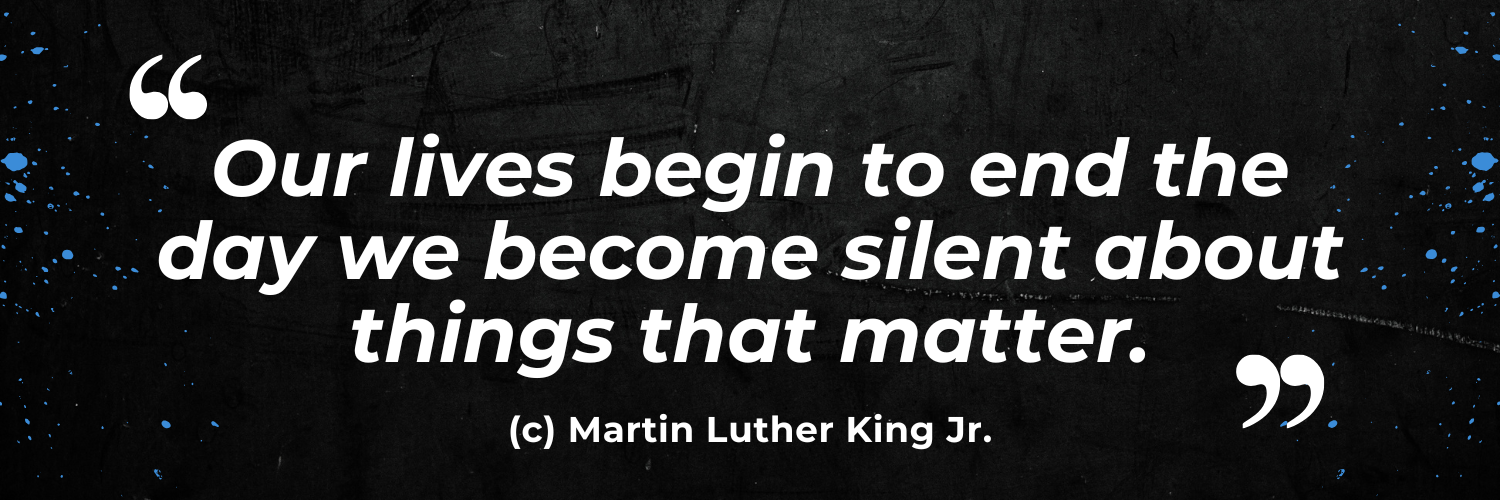 Martin Luther King Jr. quote in the context of broken IDO launchpads policies