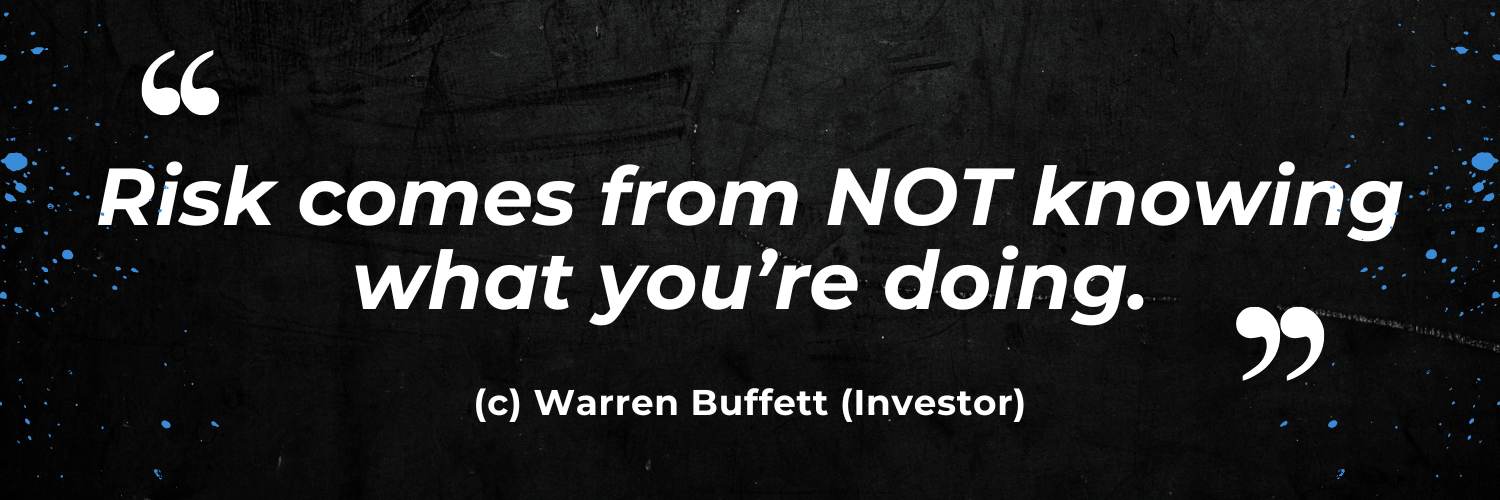 Warret Buffett about investing risks