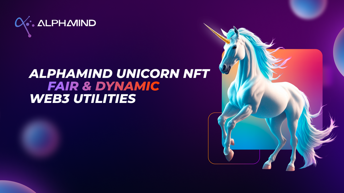 Mint the AlphaMind Unicorn NFT: Your Gateway to Exclusive Perks and Rewards!