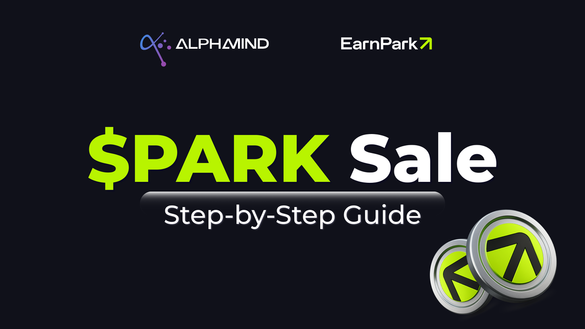 How to Join the EarnPark Token Sale on AlphaMind | Step-by-Step Guide
