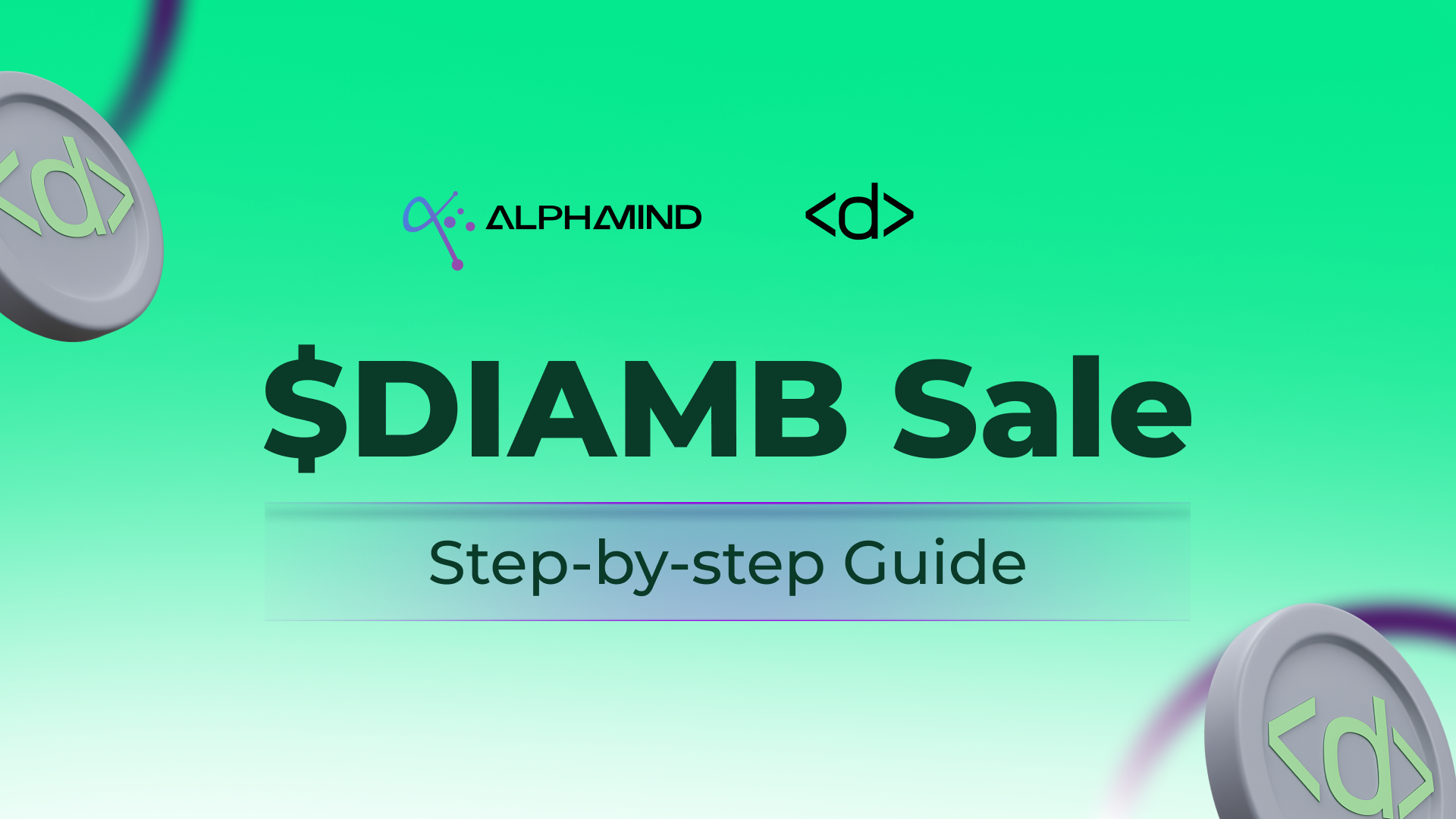 How to Participate in the Diambra AI ($DIAMB) Token Sale on AlphaMind: Step-by-Step Guide