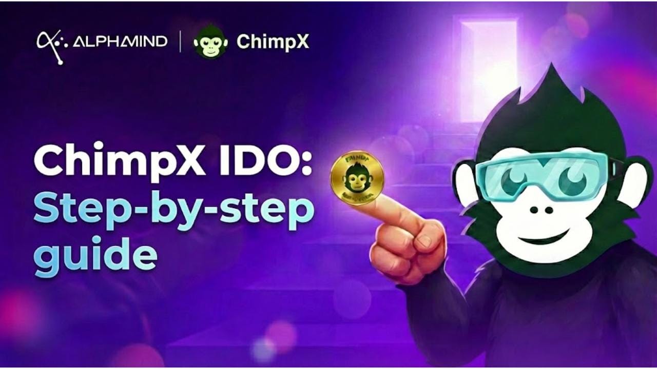 How to Participate in the ChimpX ($CHIMP) IDO on AlphaMind - a step-by-step guide
